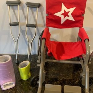 American Girl Doll wheelchair